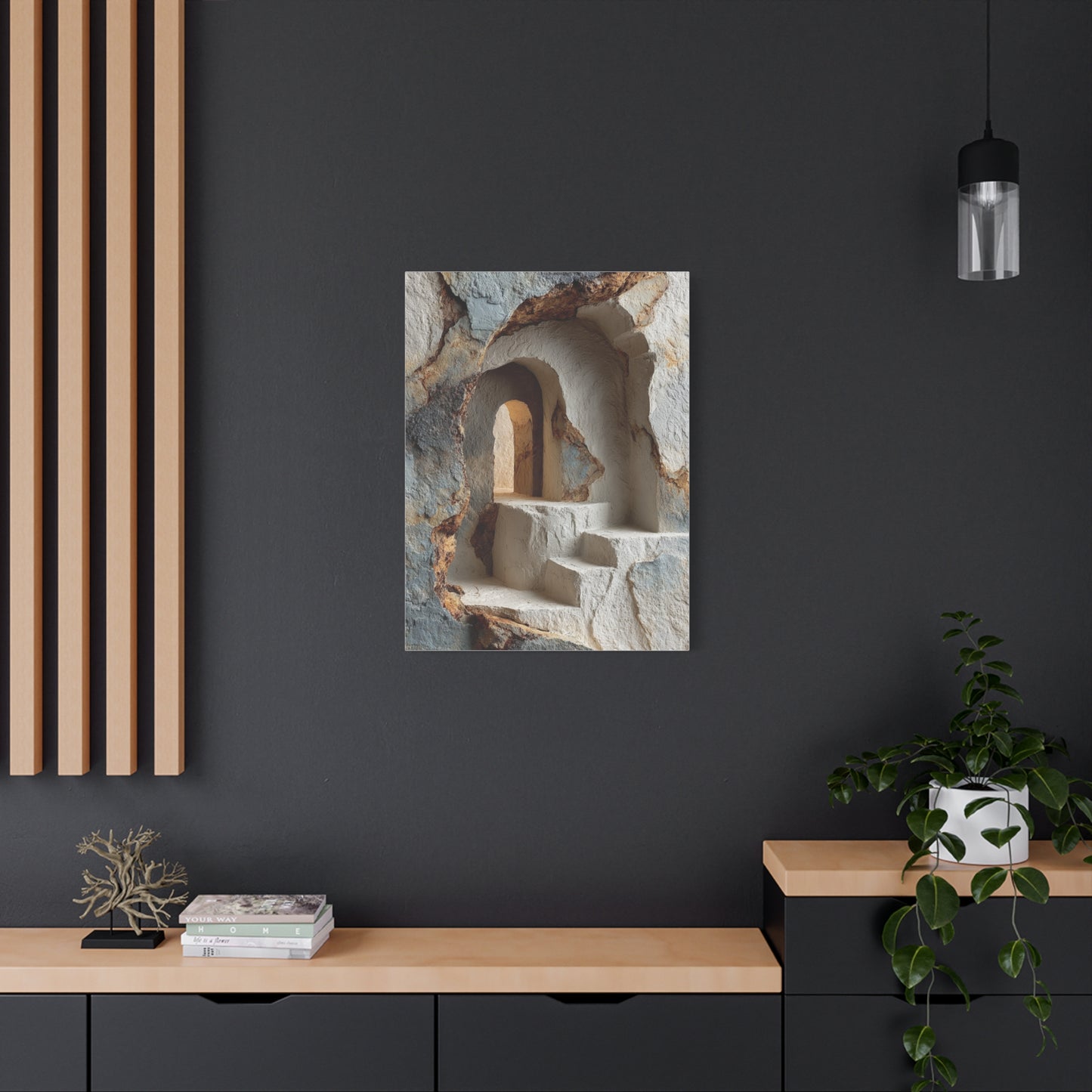 Wabi-Sabi Architectural Arch Wall Art & Canvas Print