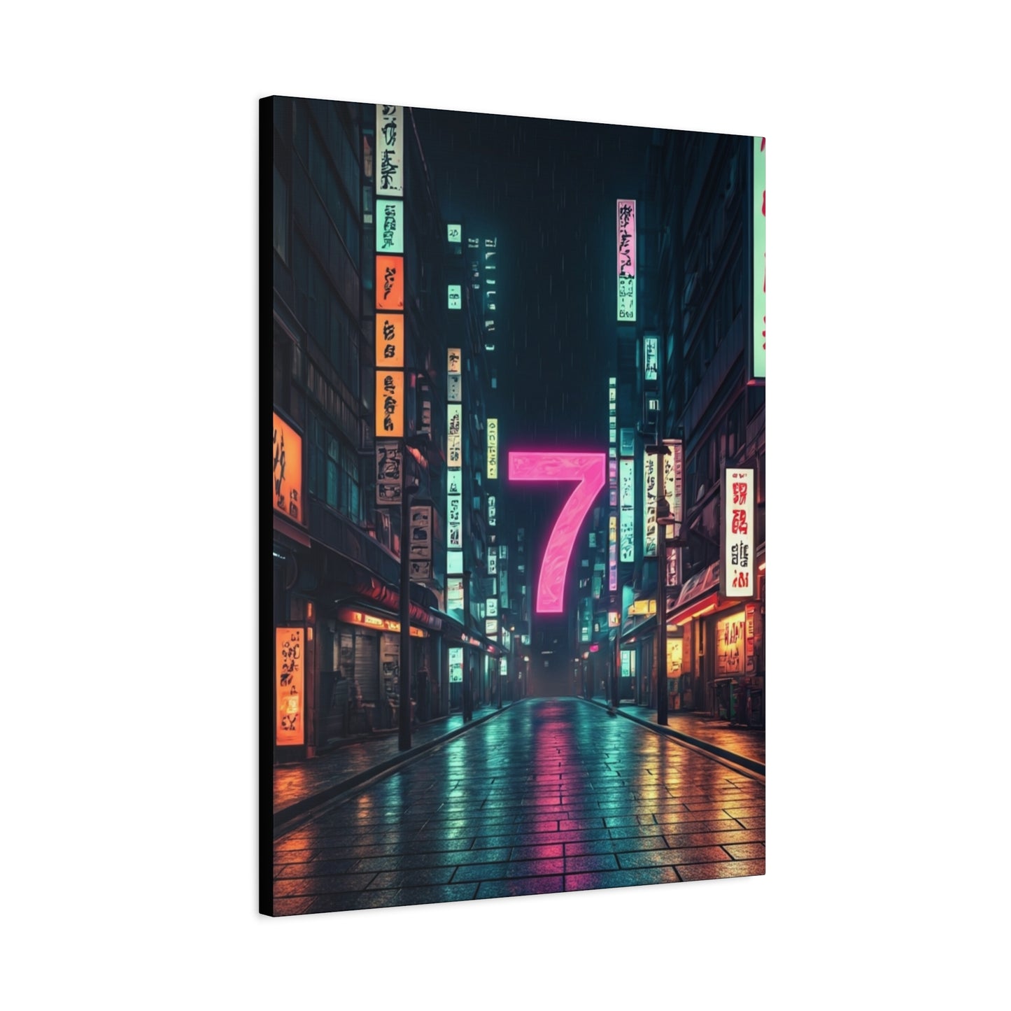 Neon City Seven Wall Art & Canvas Prints