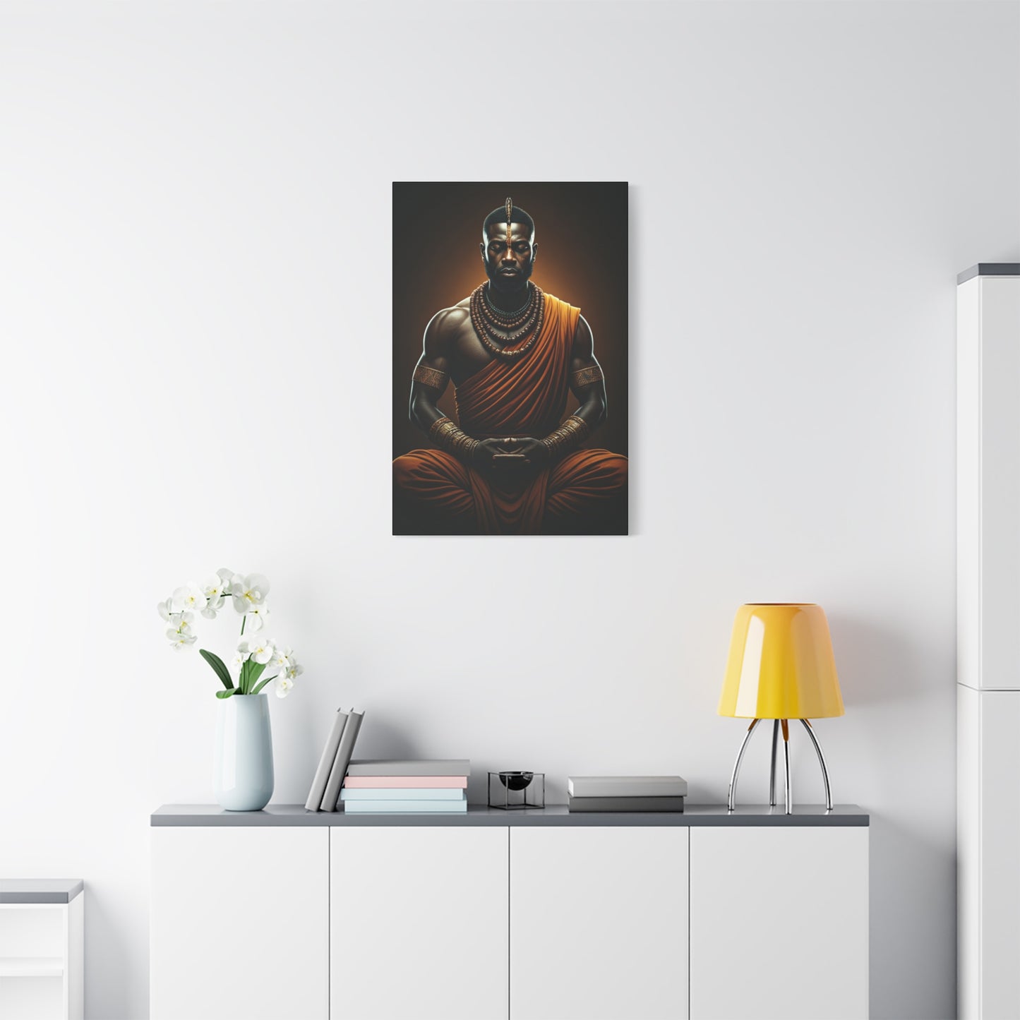 Meditative Warrior King Wall Art & Canvas Prints