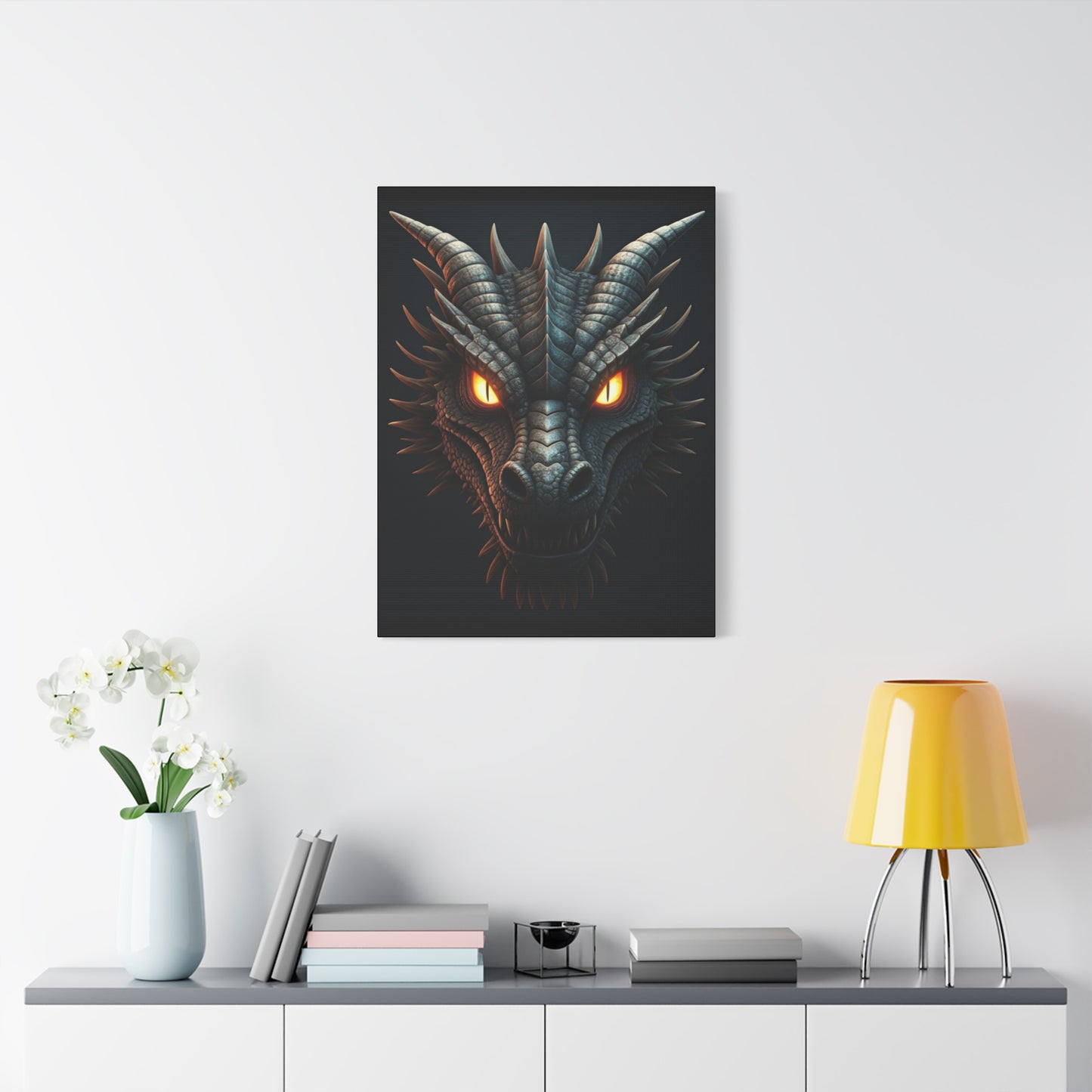 Infernal Dragon Sovereign Wall Art & Canvas Print