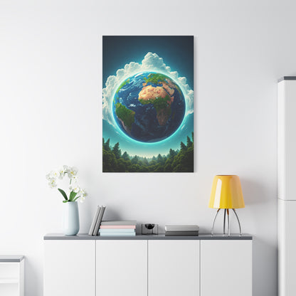Earth Embraced by Nature Wall Art & Canvas Prints