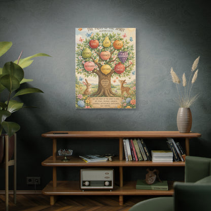 Fruit of the Spirit Children’s Scripture Wall Art & Canvas Print