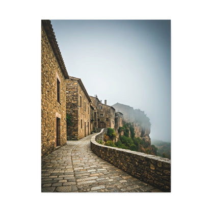 Stone Pathway Through Ancient Village Wall Art & Canvas Prints