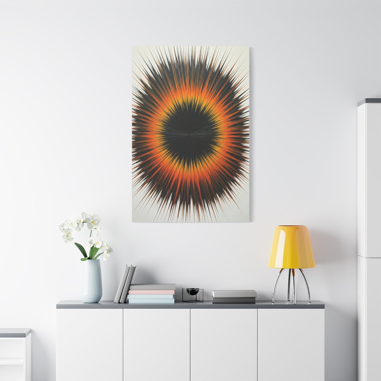 Solar Ember Halo Wall Art & Canvas Prints