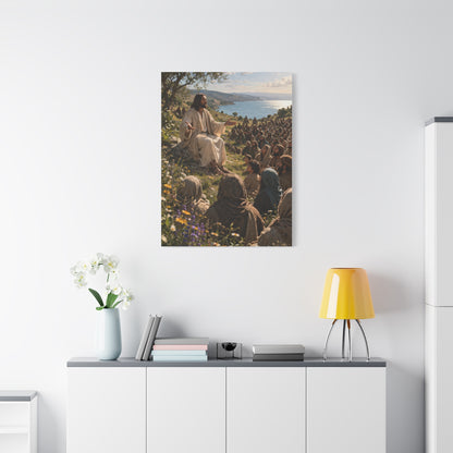 Sermon on the Mount Teaching Wall Art & Canvas Print
