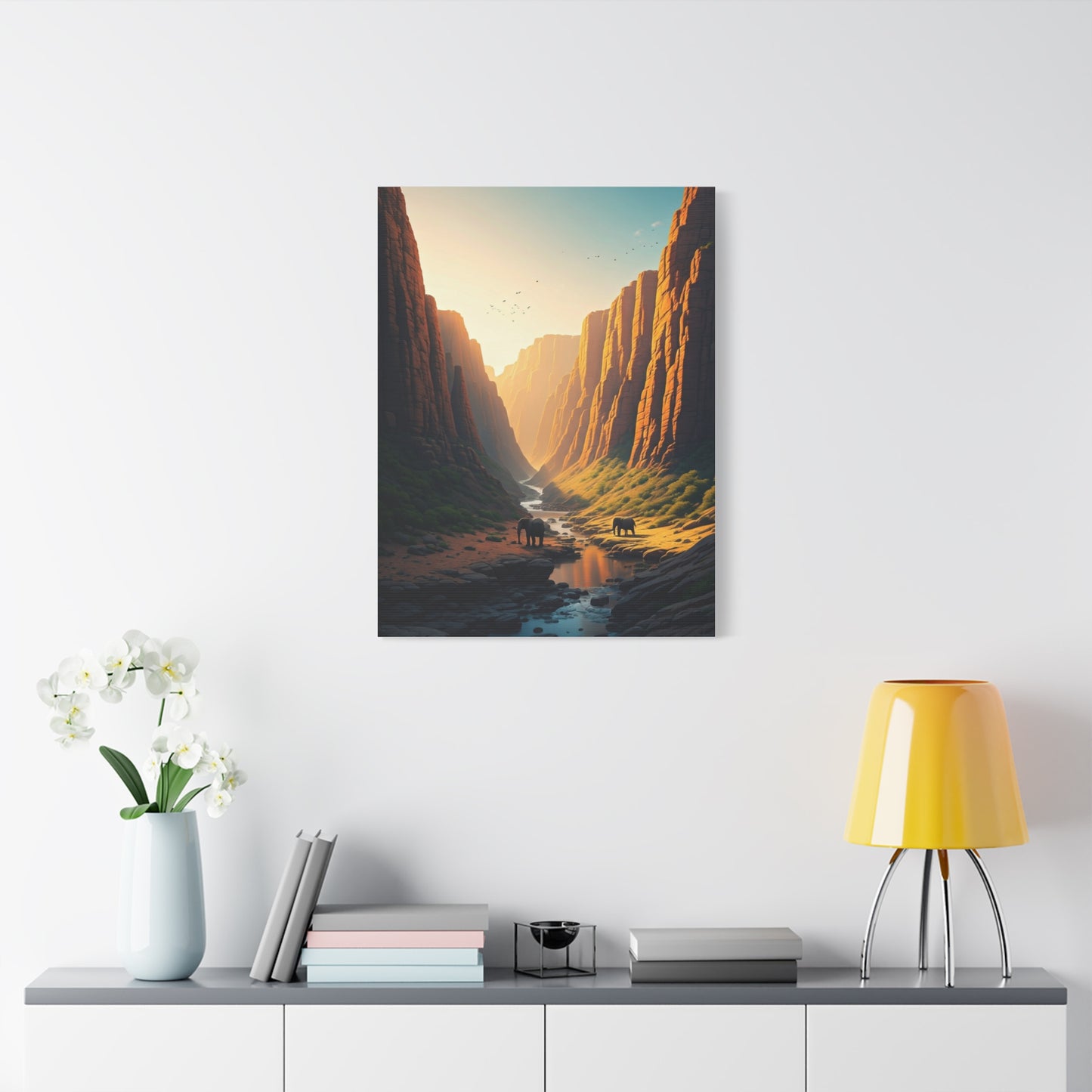 Canyon Light Passage Landscape Wall Art & Canvas Prints