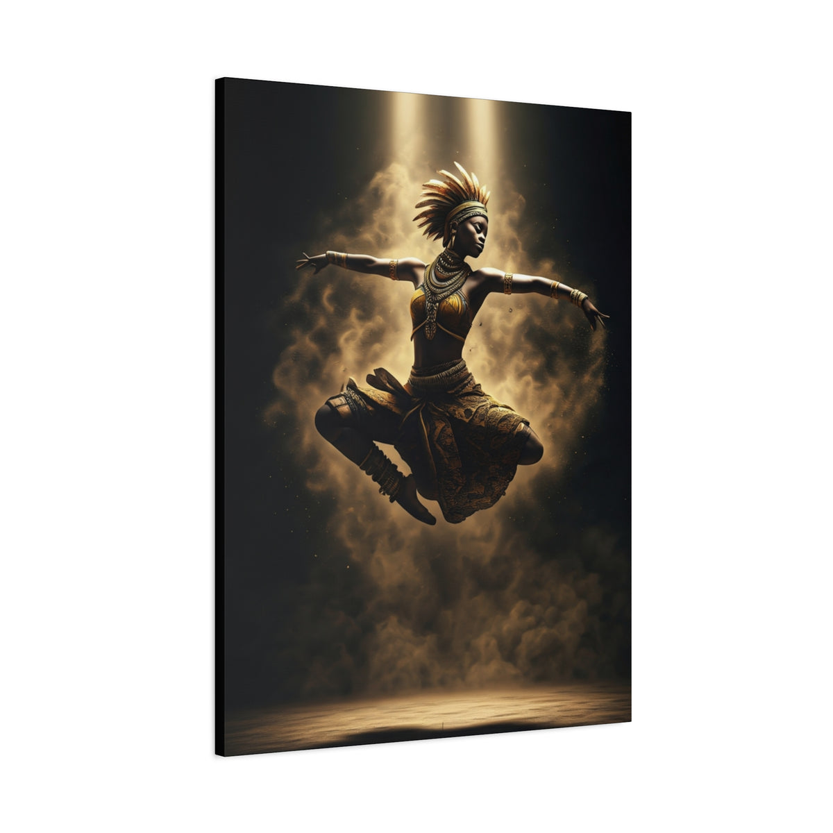 Spirit Dancer in Golden Mist Wall Art & Canvas Prints
