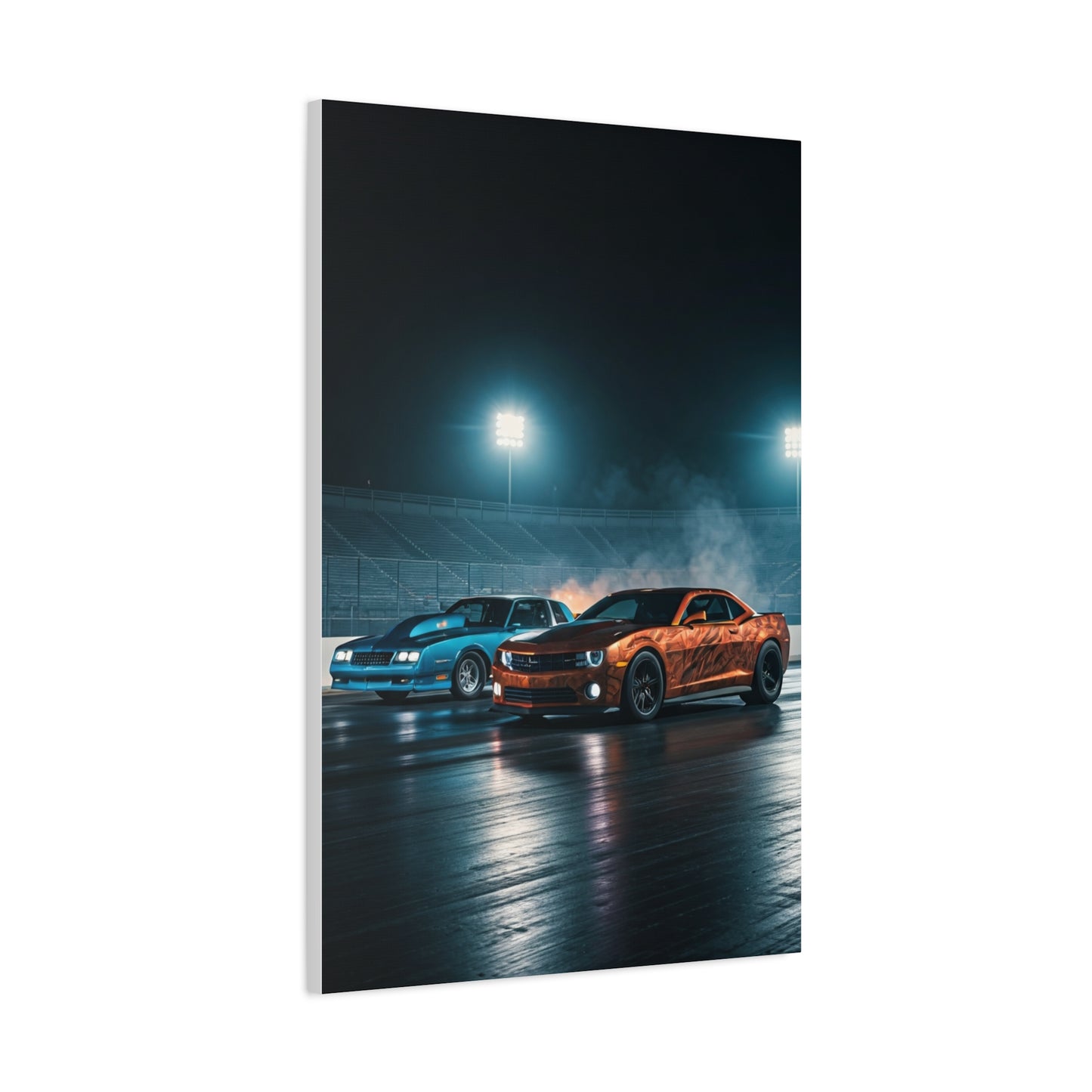 Modern Muscle vs Big Block Legend Wall Art & Canvas Prints