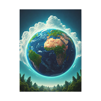 Earth Embraced by Nature Wall Art & Canvas Prints