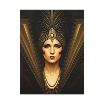 Regal Deco Queen Portrait Wall Art & Canvas Prints