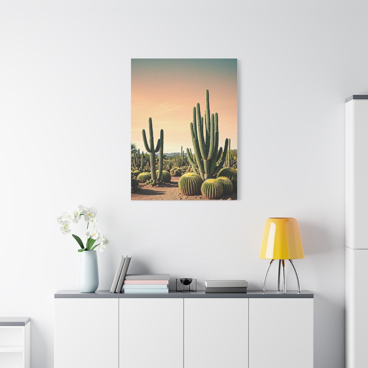 Sonoran Desert Cactus Garden Wall Art & Canvas Prints