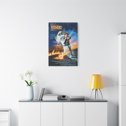 Back to the Future Movie Poster Wall Art & Canvas Print