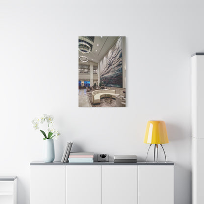 Panoramic Scenic Lobby Mural Landscape Wall Art & Canvas Print