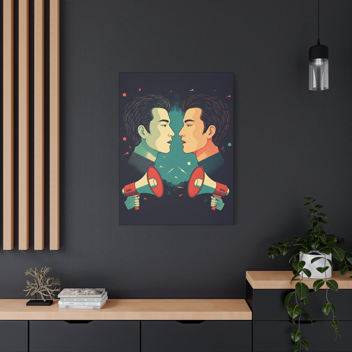 Voices in Conflict Wall Art & Canvas Prints