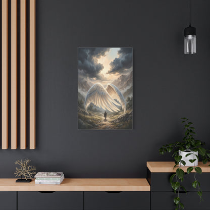 Psalm 91 Wings of Refuge Scripture Wall Art & Canvas Print