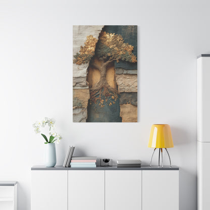 Tree of Life Textural Relief Wall Art & Canvas Print