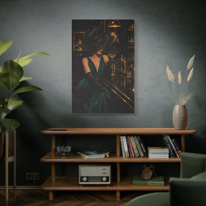 Couture Lounge Muse Portrait Wall Art & Canvas Print