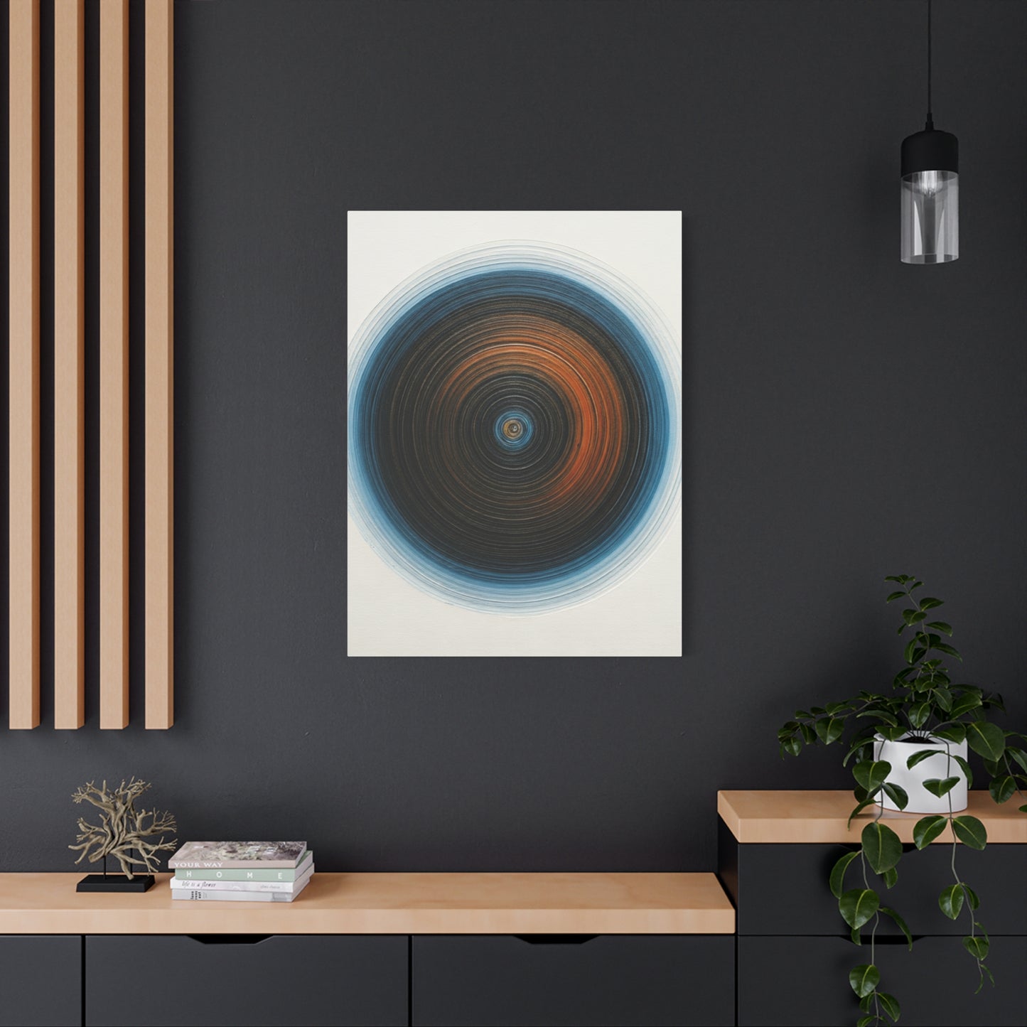 Circular Depth Abstract Wall Art & Canvas Prints