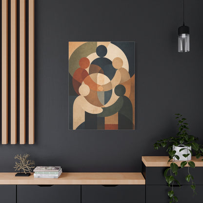 Corporate Unity Circle Composition Wall Art & Canvas Print