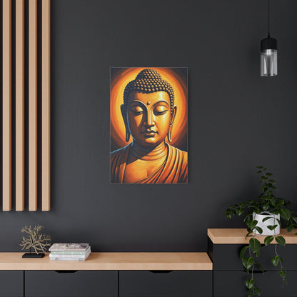 Divine Calm Buddha Close-Up Wall Art & Canvas Prints