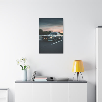 1967 Ford Mustang Shelby GT500 Restomod Highway Charge Wall Art & Canvas Prints