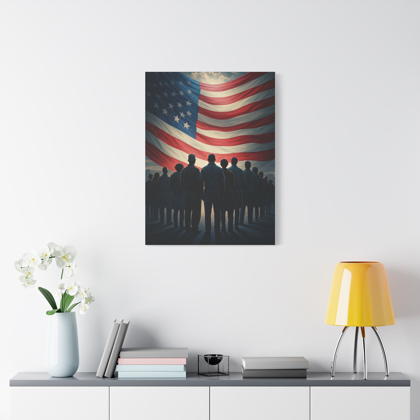 United Under the Stars and Stripes Wall Art & Canvas Prints