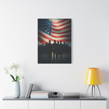 United Under the Stars and Stripes Wall Art & Canvas Prints
