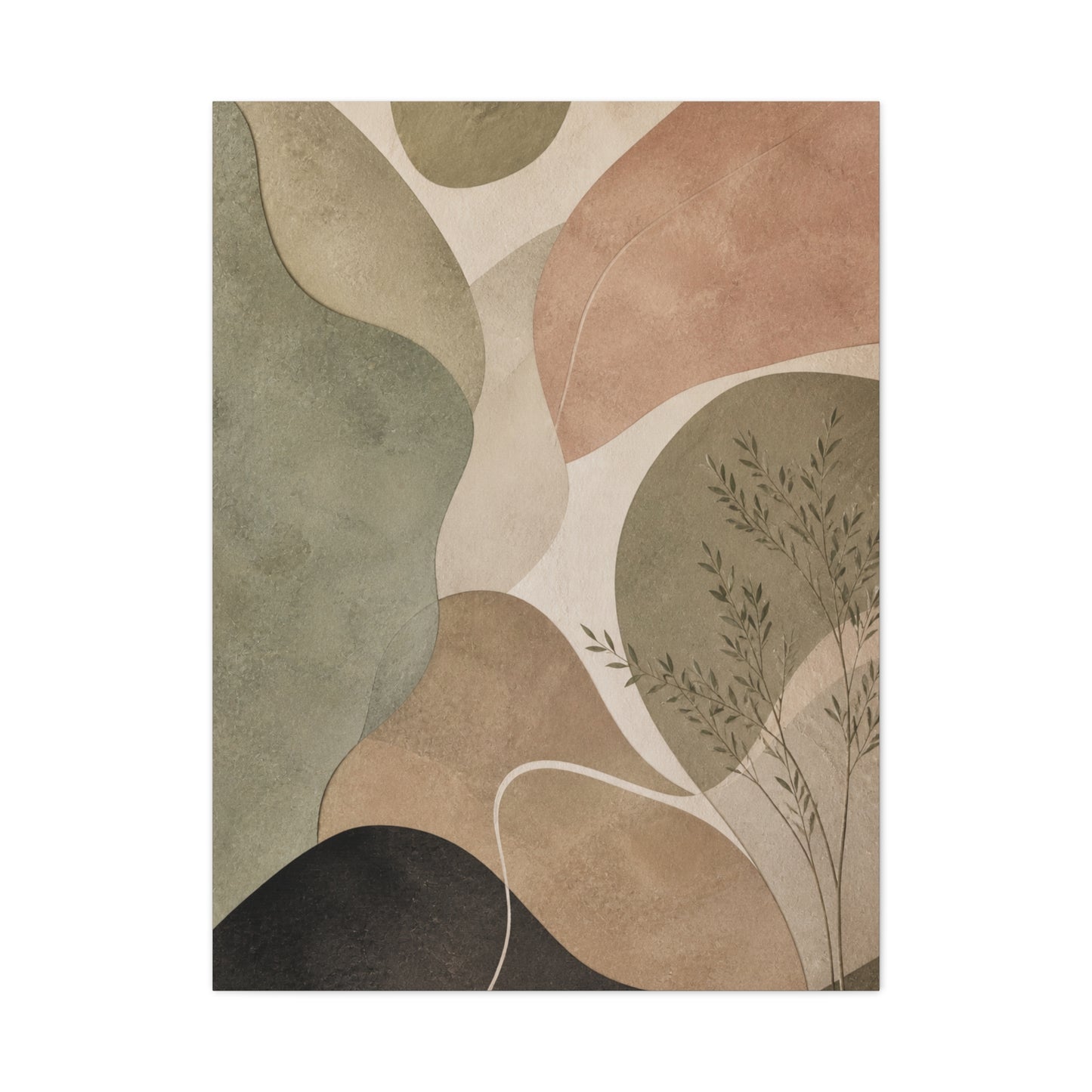 Biomorphic Organic Abstract Wall Art & Canvas Print
