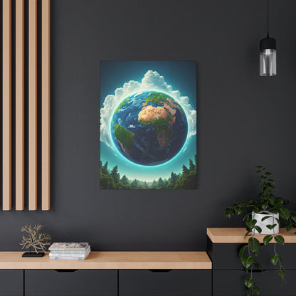 Earth Embraced by Nature Wall Art & Canvas Prints
