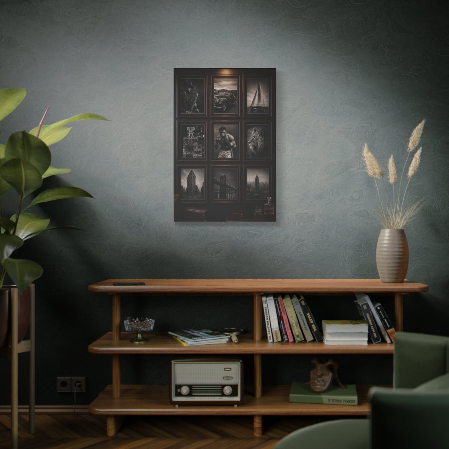 Executive Lounge Gallery Grid Wall Art & Canvas Print