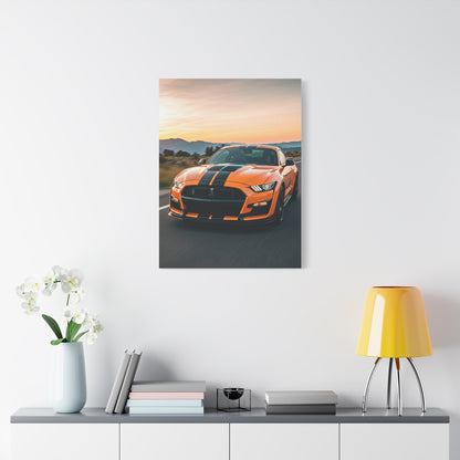 Ford Mustang Shelby GT500 Mountain Pass Assault Wall Art & Canvas Prints