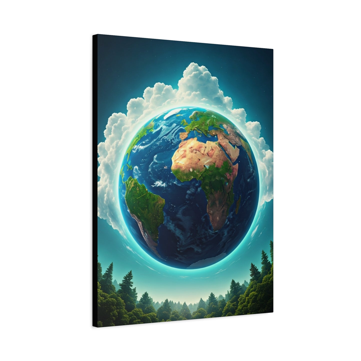 Earth Embraced by Nature Wall Art & Canvas Prints