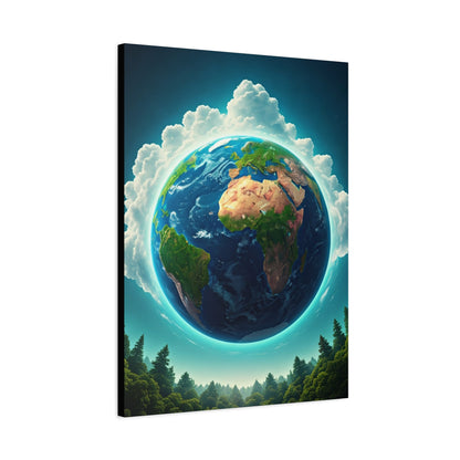 Earth Embraced by Nature Wall Art & Canvas Prints