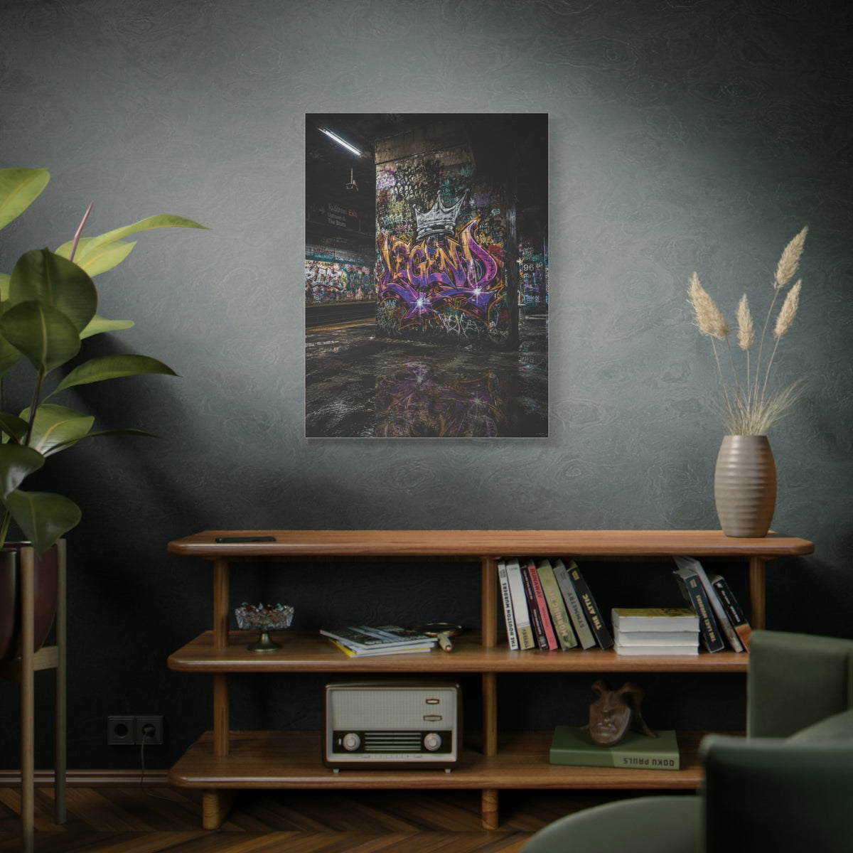Underground Legends Graffiti Subway Street Wall Art & Canvas Print