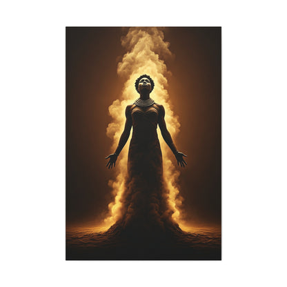 Crowned Majesty Queen Aura Wall Art & Canvas Prints