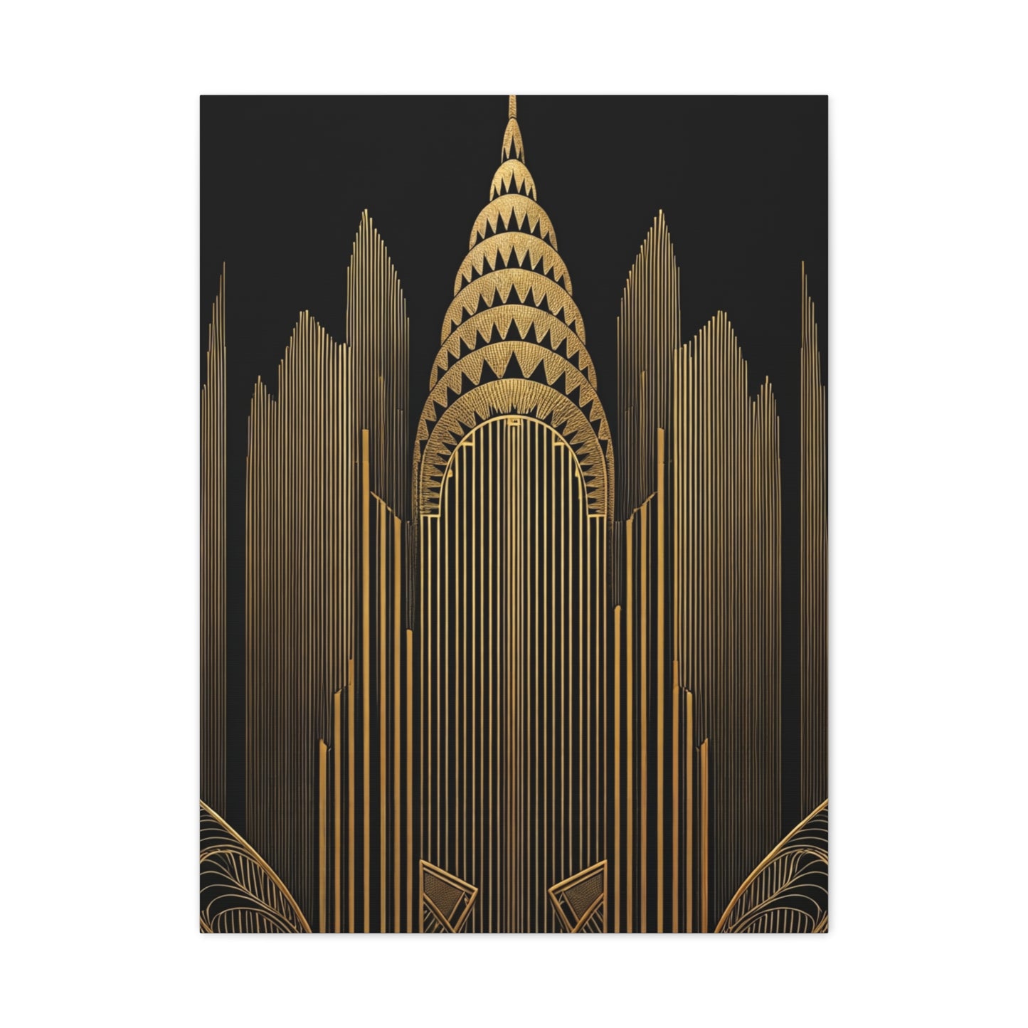 Cathedral Spire Art Deco Architecture Wall Art & Canvas Prints