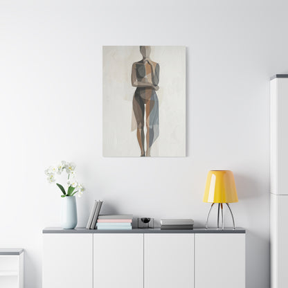 Contemporary Human-Centered Abstract Wall Art & Canvas Print
