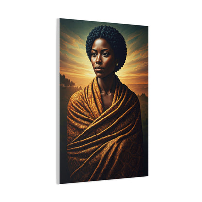 Golden Horizon Queen Portrait Wall Art & Canvas Prints
