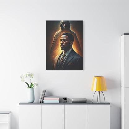 Shadow Guardian Portrait Wall Art & Canvas Prints