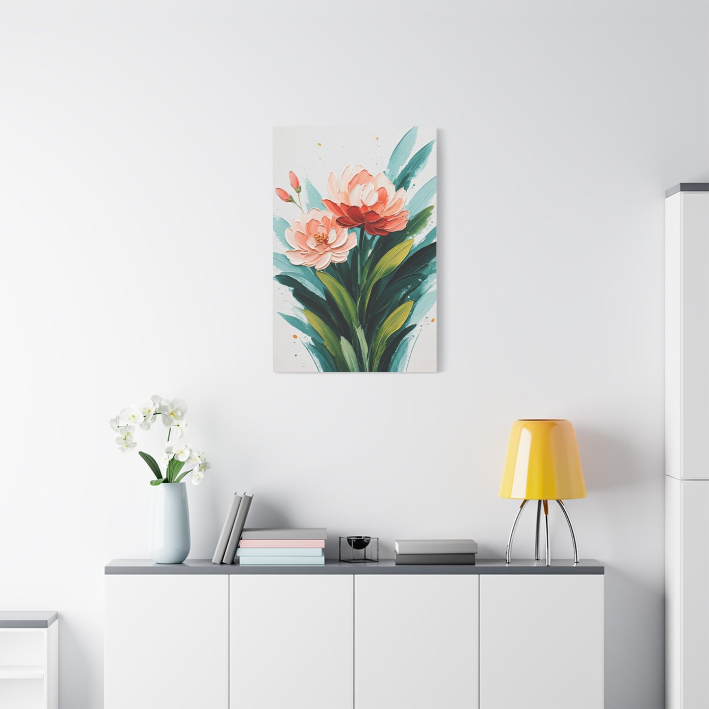 Blush Floral Botanical Wall Art & Canvas Prints