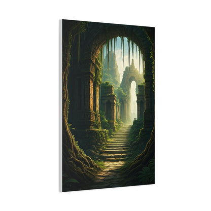 Enchanted Ruins Gateway Fantasy Landscape Wall Art & Canvas Prints
