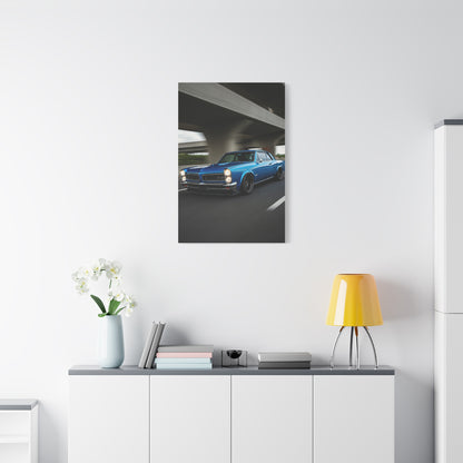 1965 Pontiac GTO Elevated Bypass Pursuit Wall Art & Canvas Prints