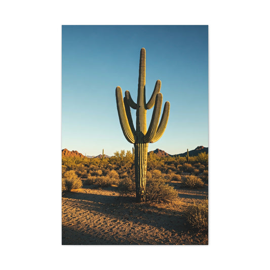 Desert Saguaro Sentinel Wall Art & Canvas Prints