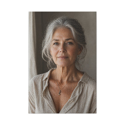 Mature Natural Light Portrait Wall Art & Canvas Print