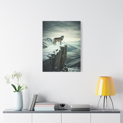 Wolf Above the Mountains wall art & canvas prints