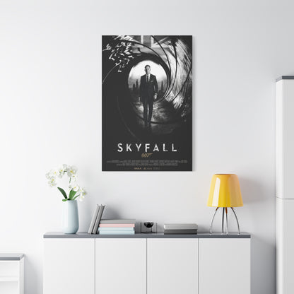 Skyfall Movie Poster Wall Art & Canvas Print