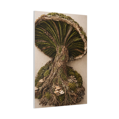 Giant Forest Biophilic Relief Sculpture Wall Art & Canvas Print