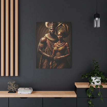 Royal Warrior Couple Legacy Wall Art & Canvas Prints