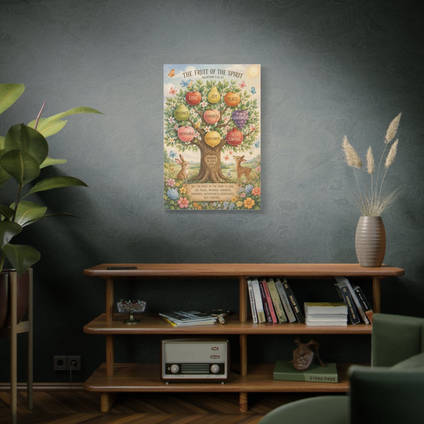 Fruit of the Spirit Children’s Scripture Wall Art & Canvas Print