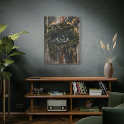Living Nature Eye Graffiti Street Wall Art & Canvas Print